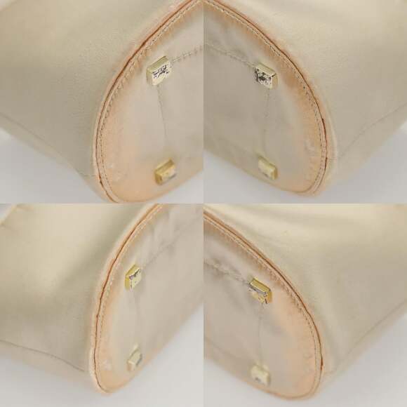 PRADA Hand Bag Vinyl Clear Beige - Picture 10 of 12